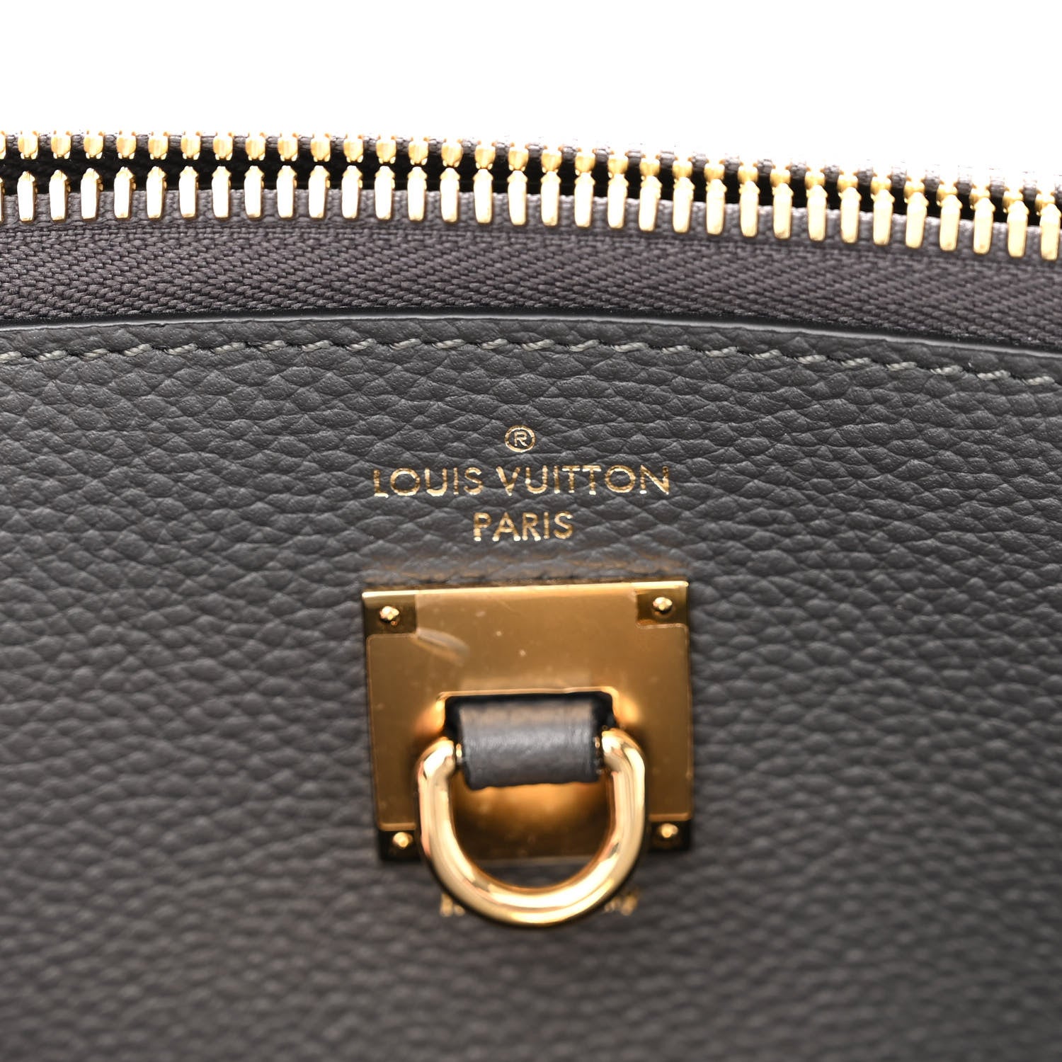 Louis Vuitton Taurillon City Steamer MM Gris 6 of 9