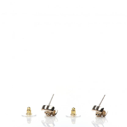 Chanel Metal CC Turnlock Earrings Gold 3 of 5