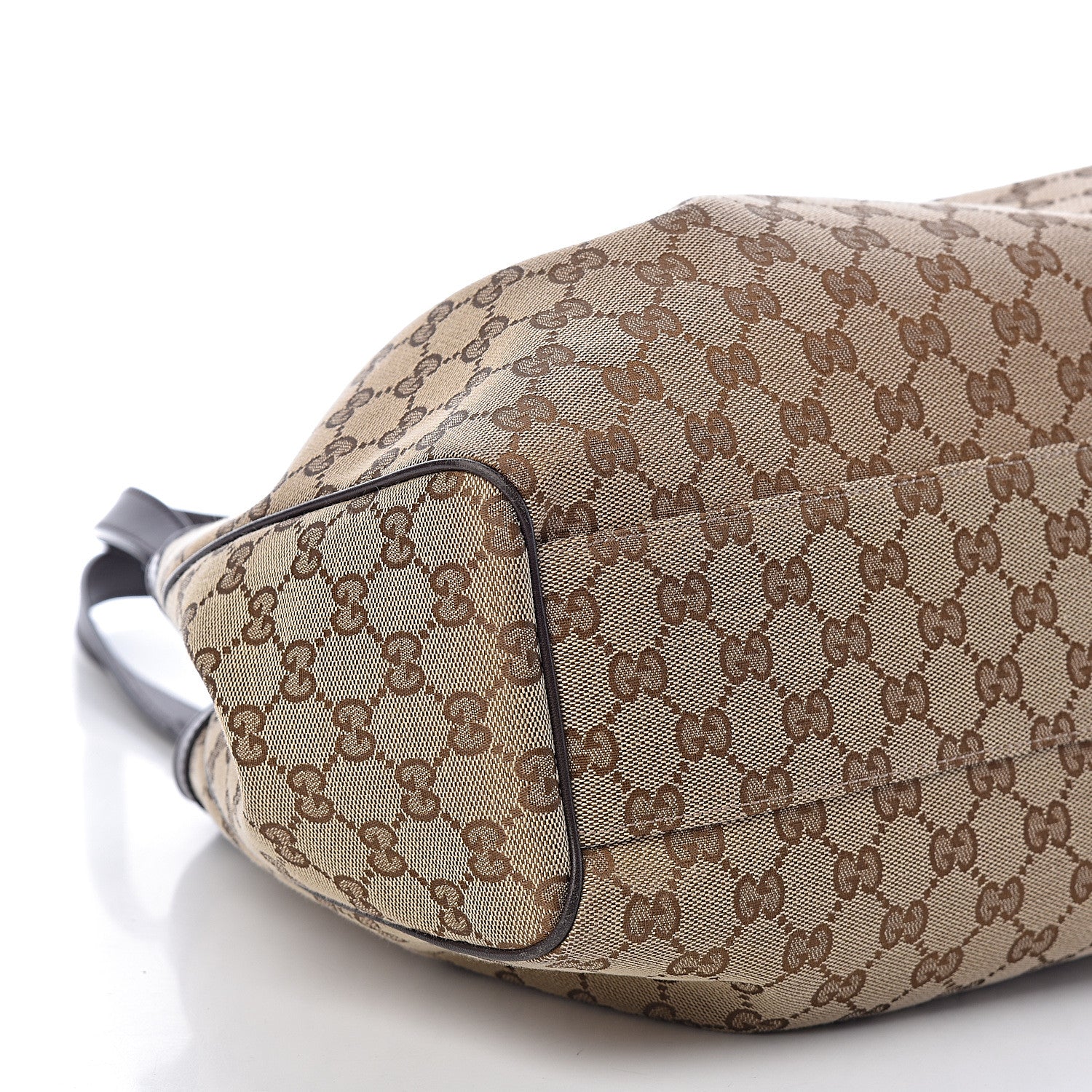 Gucci Monogram Shoulder Bag Dark Brown 8 of 9