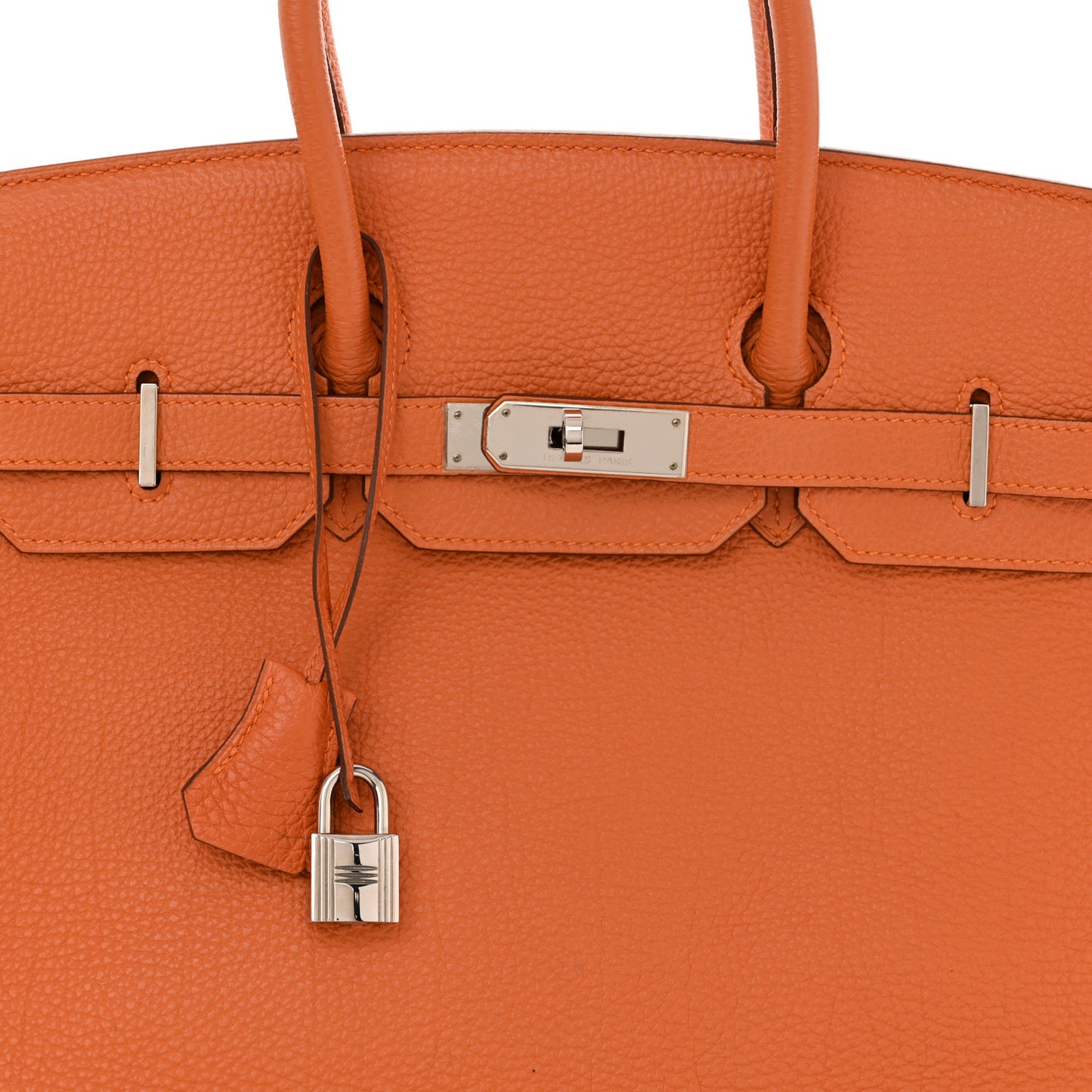 Togo Birkin 35 Orange