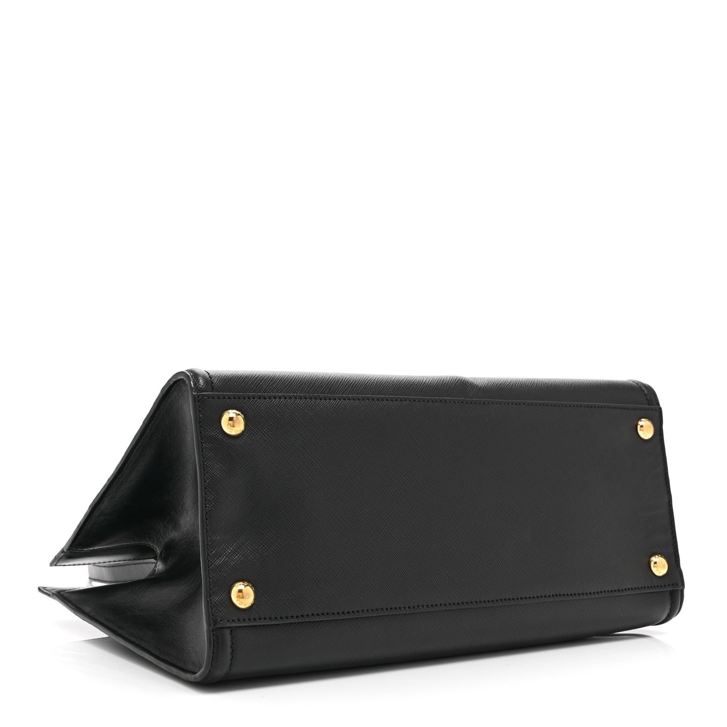 Saffiano Soft Calfskin Tote Black