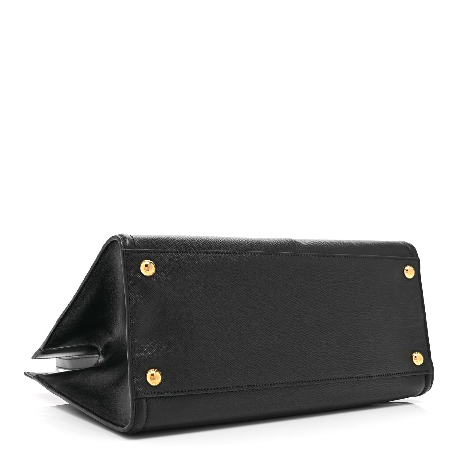 Prada Saffiano Soft Calfskin Tote Black 4 of 10