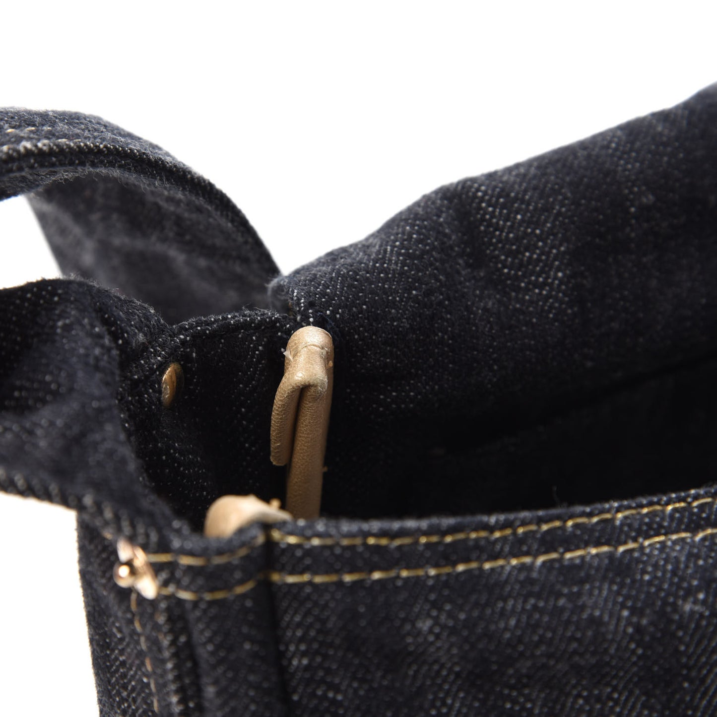Denim CC Messenger Bag Blue