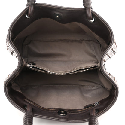 Bottega Veneta Nappa Intrecciato Woven Tote Ebano 5 of 14