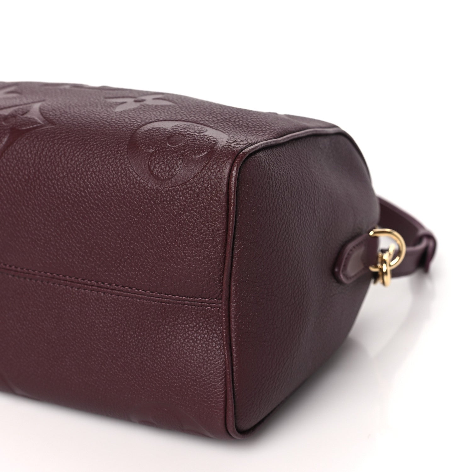 Louis Vuitton Empreinte Monogram Giant Speedy Bandouliere 25 Wine 9 of 9
