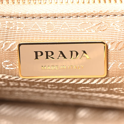 Prada Re-Nylon Vitello Large Aimee Shoulder Bag Cammello 6 of 10