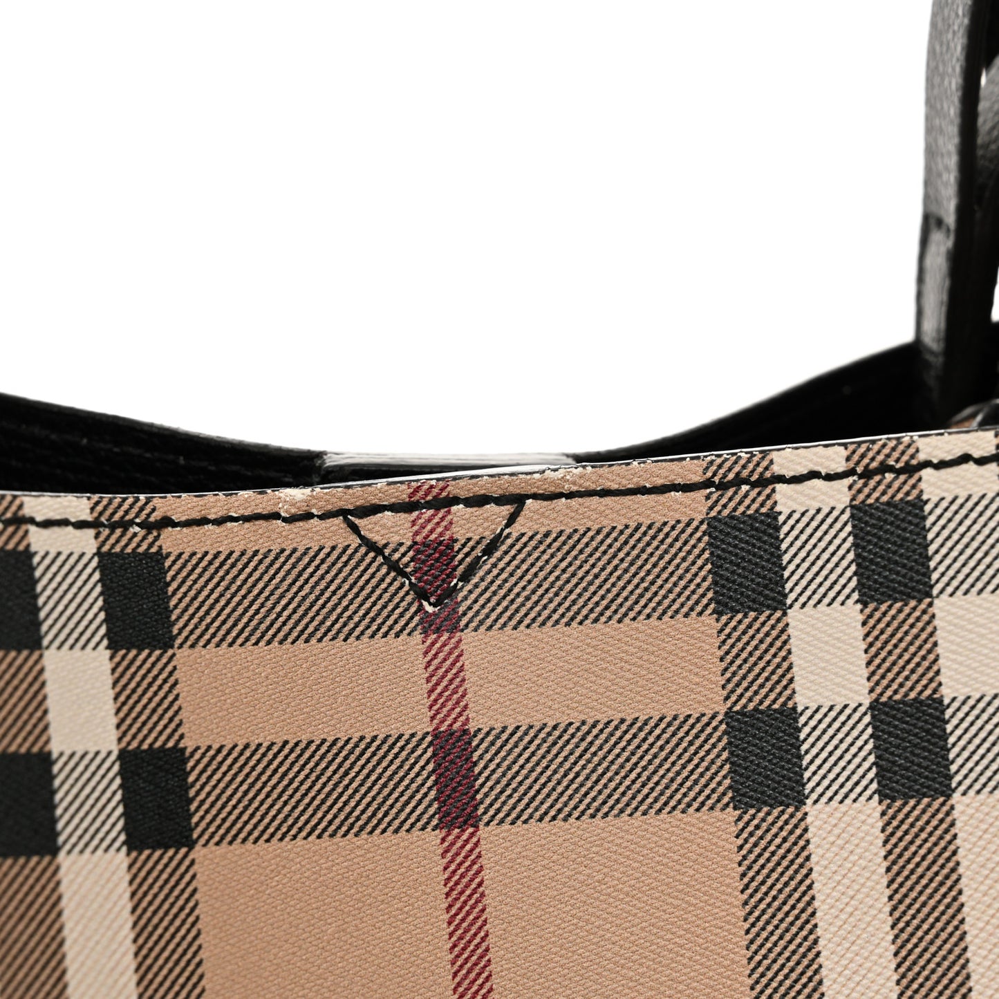 Haymarket Check Colours Small Lorne Bucket Crossbody Black