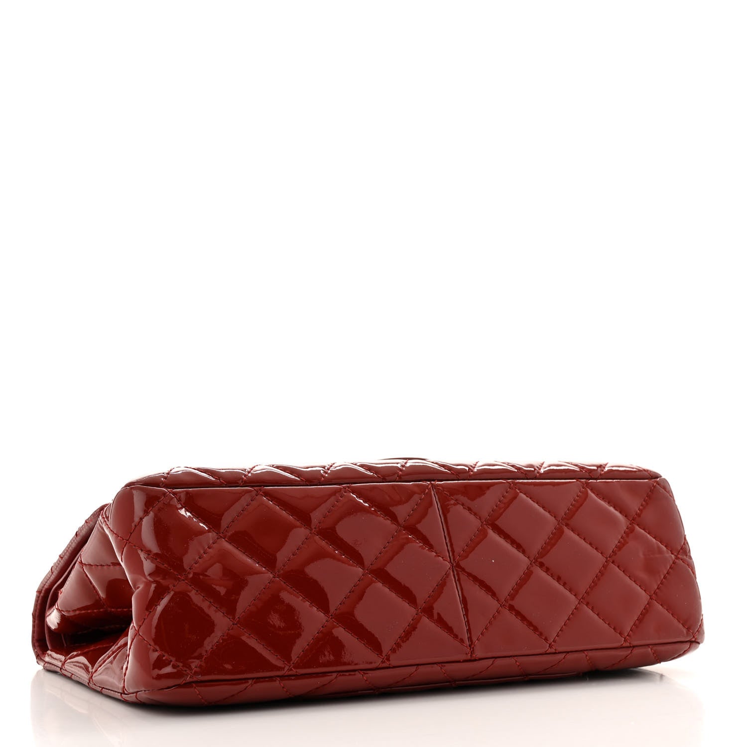Chanel Patent Quilted 2.55 Reissue 227 Flap Red 4 of 16