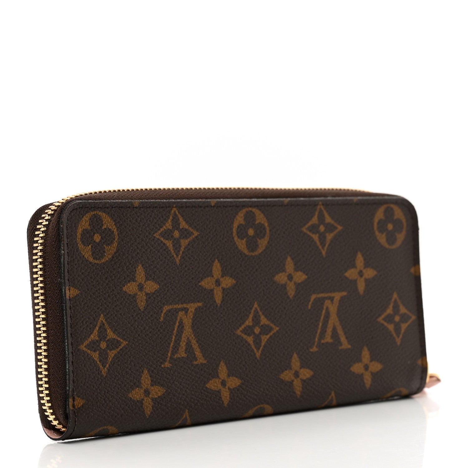 Louis Vuitton Monogram Clemence Wallet Rose Ballerine 3 of 6
