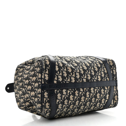 Christian Dior Monogram Boston Navy Blue 3 of 16