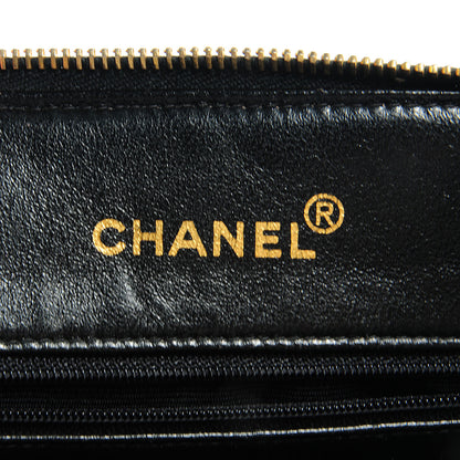 Chanel Lambskin Quilted Shoulder Bag Black 6 of 7