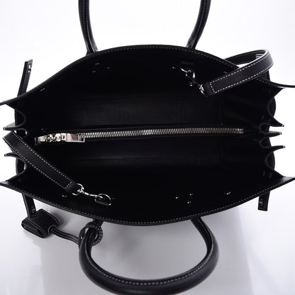 Saint Laurent Grained Calfskin Small Sac De Jour Black 6 of 7