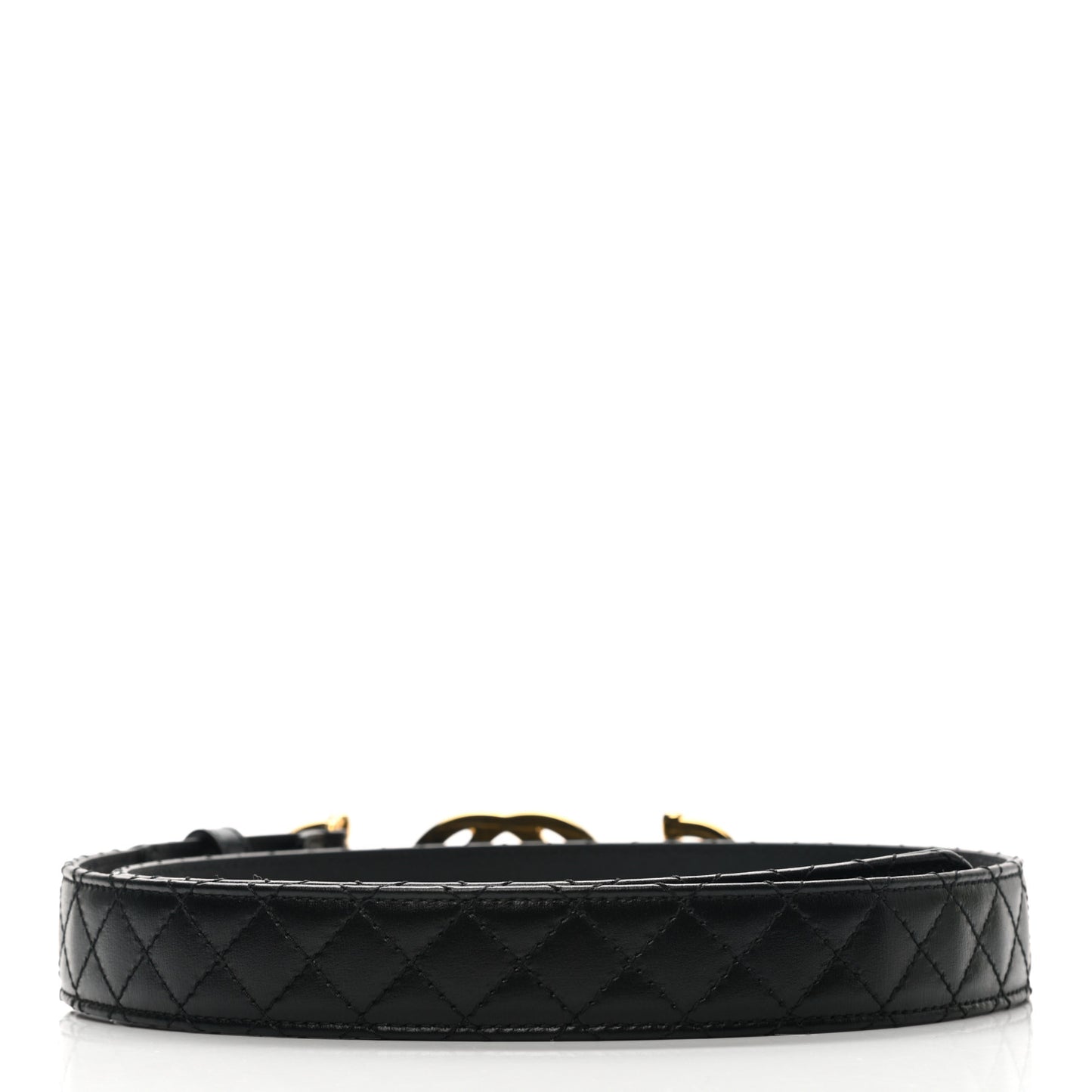 Calfskin Trapuntata Zumi 30mm Belt 85 34 Black