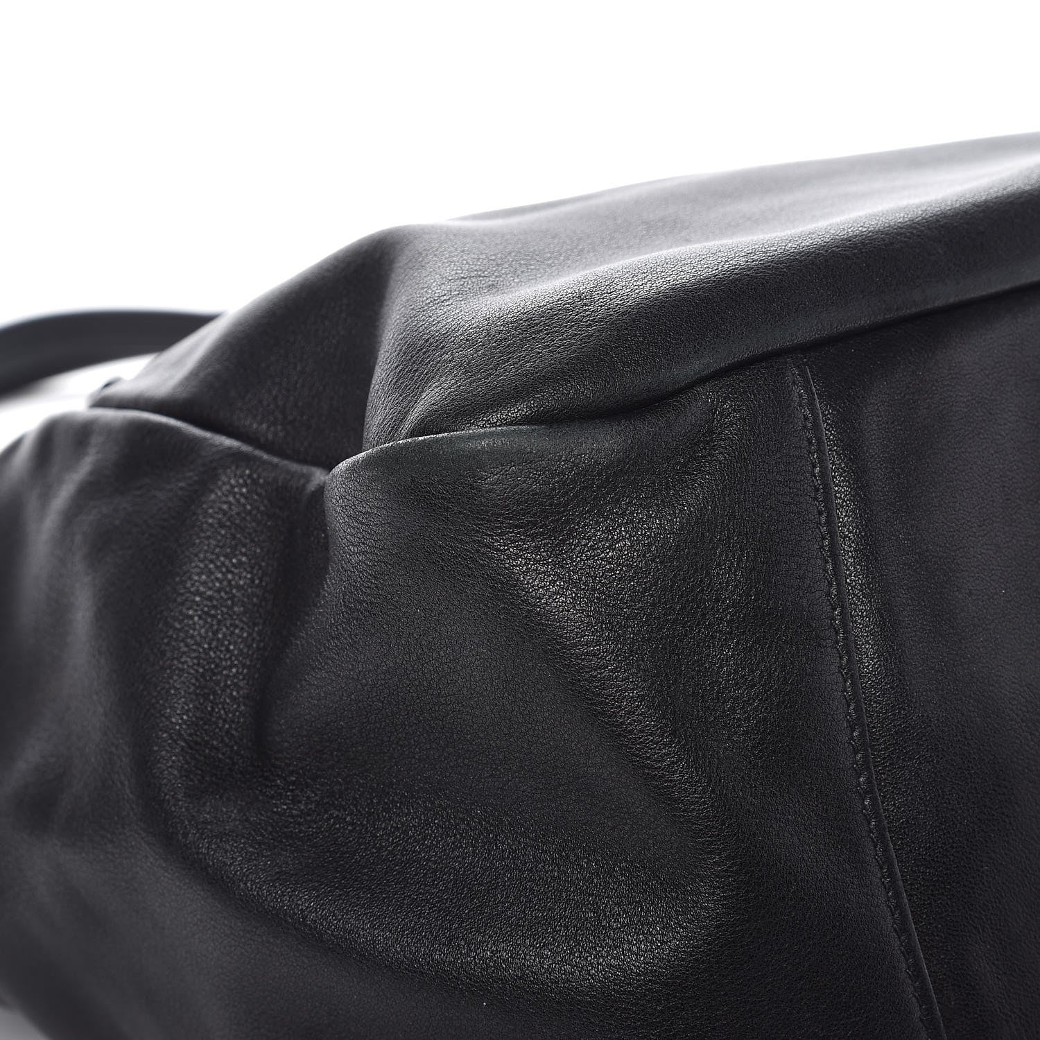 Prada Soft Calf Tote Black 10 of 15