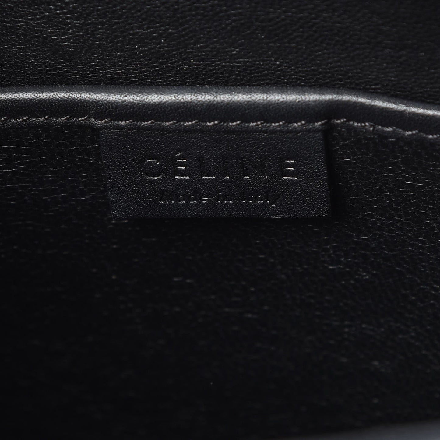Smooth Calfskin Nano Luggage Black