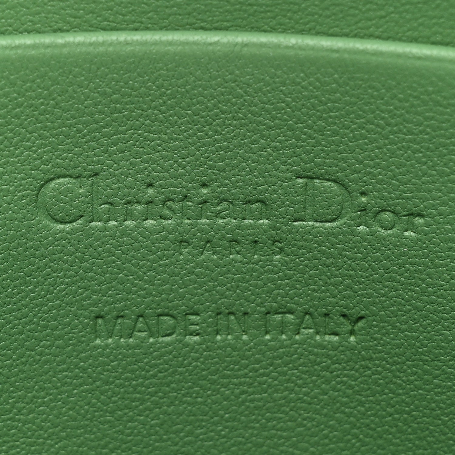 Christian Dior Lambskin Cannage Lady Dior Phone Holder Green 6 of 9