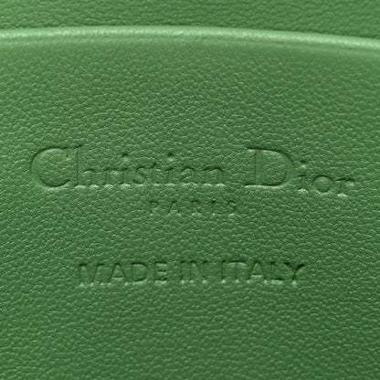 Christian Dior Lambskin Cannage Lady Dior Phone Holder Green 6 of 9