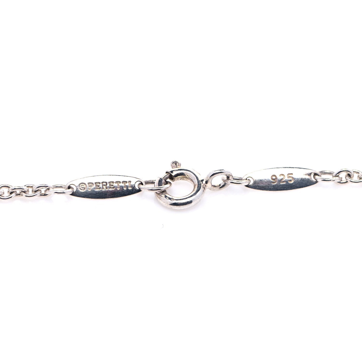 Tiffany Sterling Silver Elsa Peretti Bottle Pendant Necklace 5 of 5