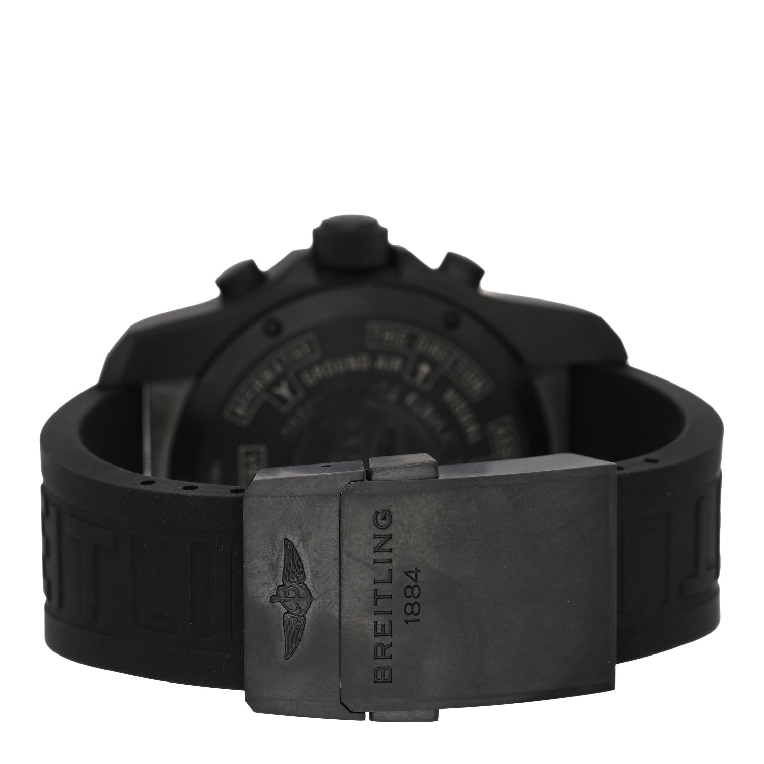 Breitling Black Titanium Rubber 46mm Cockpit B50 Chronograph Quartz Watch Black VB501022 3 of 4