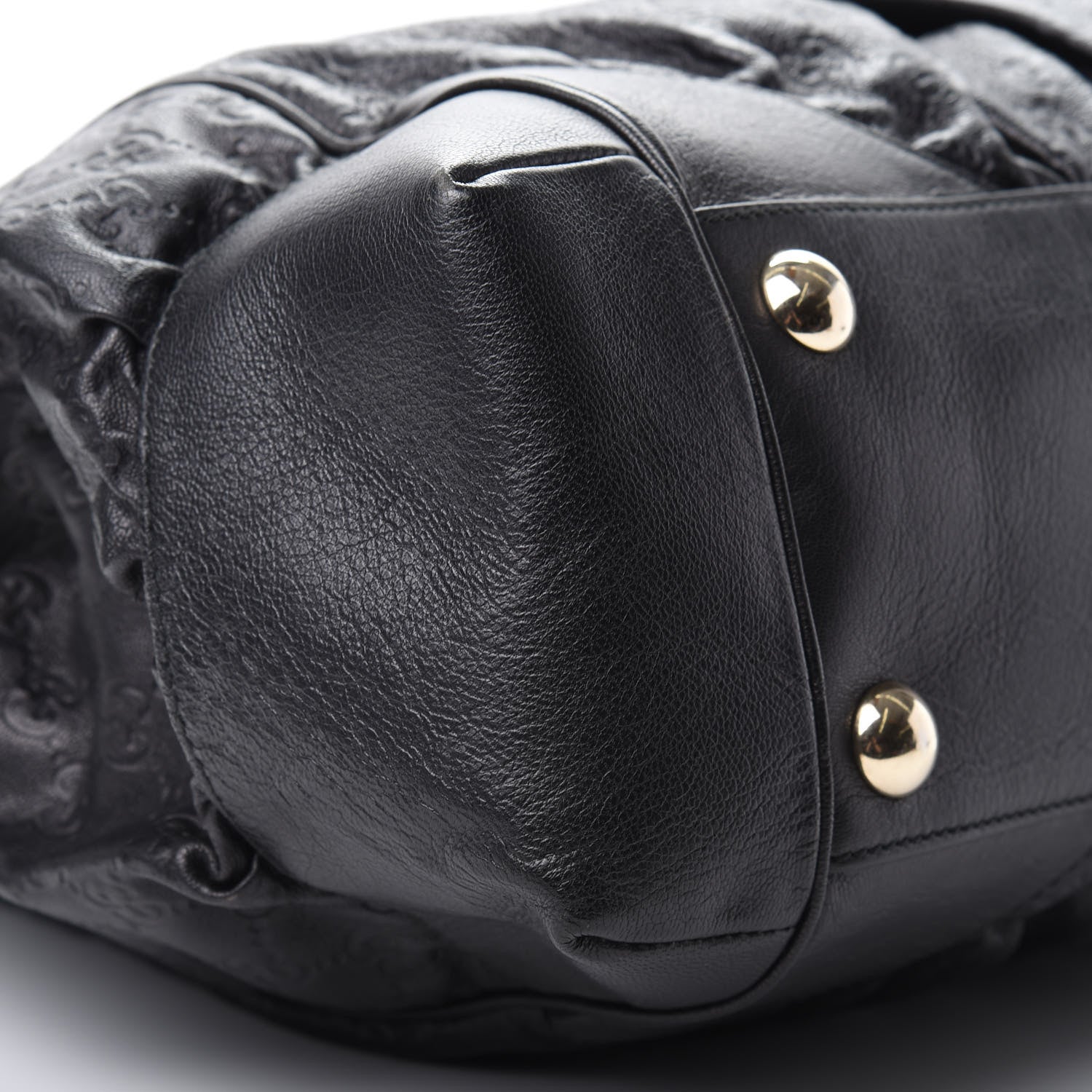 Gucci Guccissima Full Moon Tote Black 9 of 16