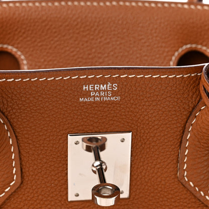 Hermes Togo Birkin 30 Gold 6 of 14