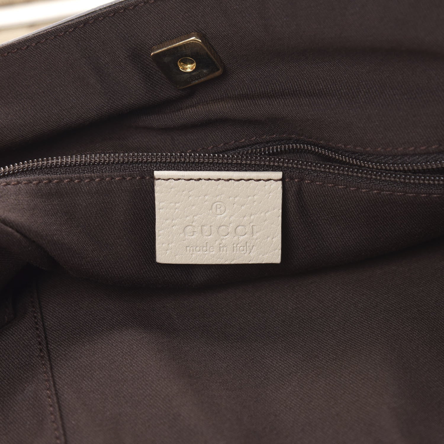 Gucci Monogram Large Abbey Tote Off White 6 of 13