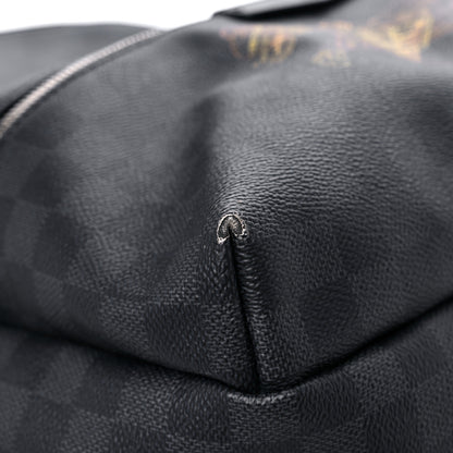 Louis Vuitton Damier Graphite Stamps Discovery Backpack PM 7 of 12