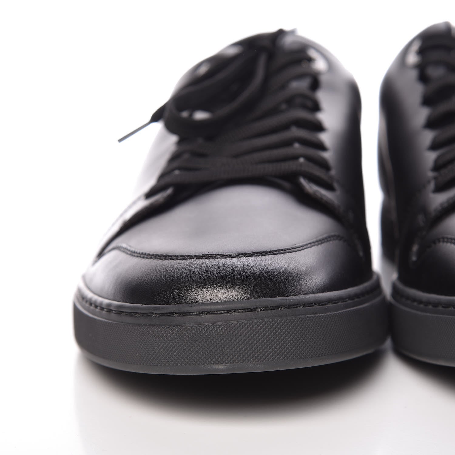 Louis Vuitton Calfskin Damier Graphite Line Up Sneaker 7.5 Black 9 of 10