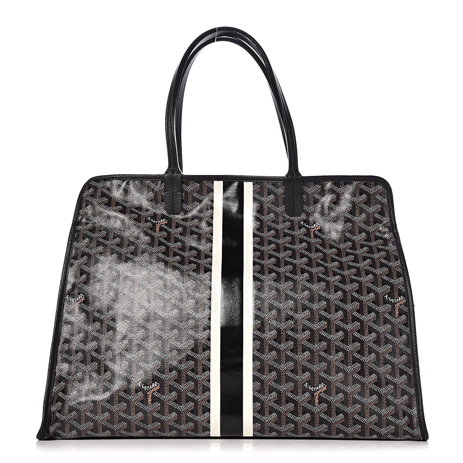 Goyard Goyardine Sac Hardy Pet Carrier PM Black 1 of 9