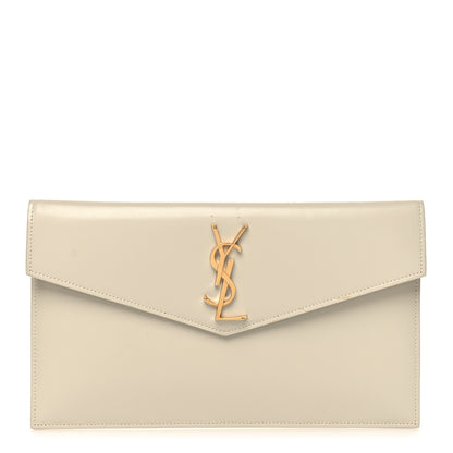 Saint Laurent Grain De Poudre Uptown Pouch Crema Soft 1 of 11