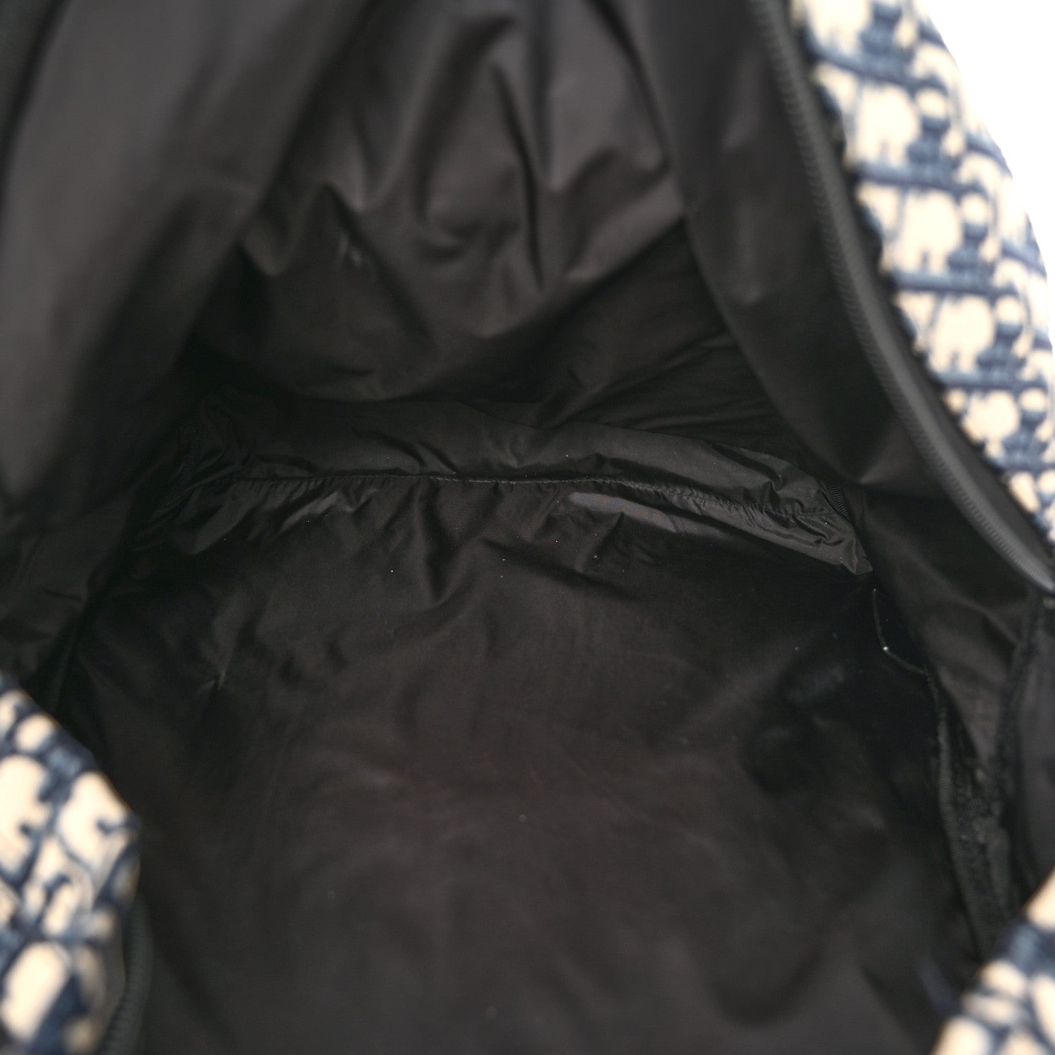 Christian Dior Oblique Diortravel Backpack Blue 5 of 9