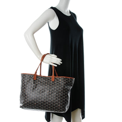 Goyard Goyardine Saint Louis PM Black Gold 2 of 9