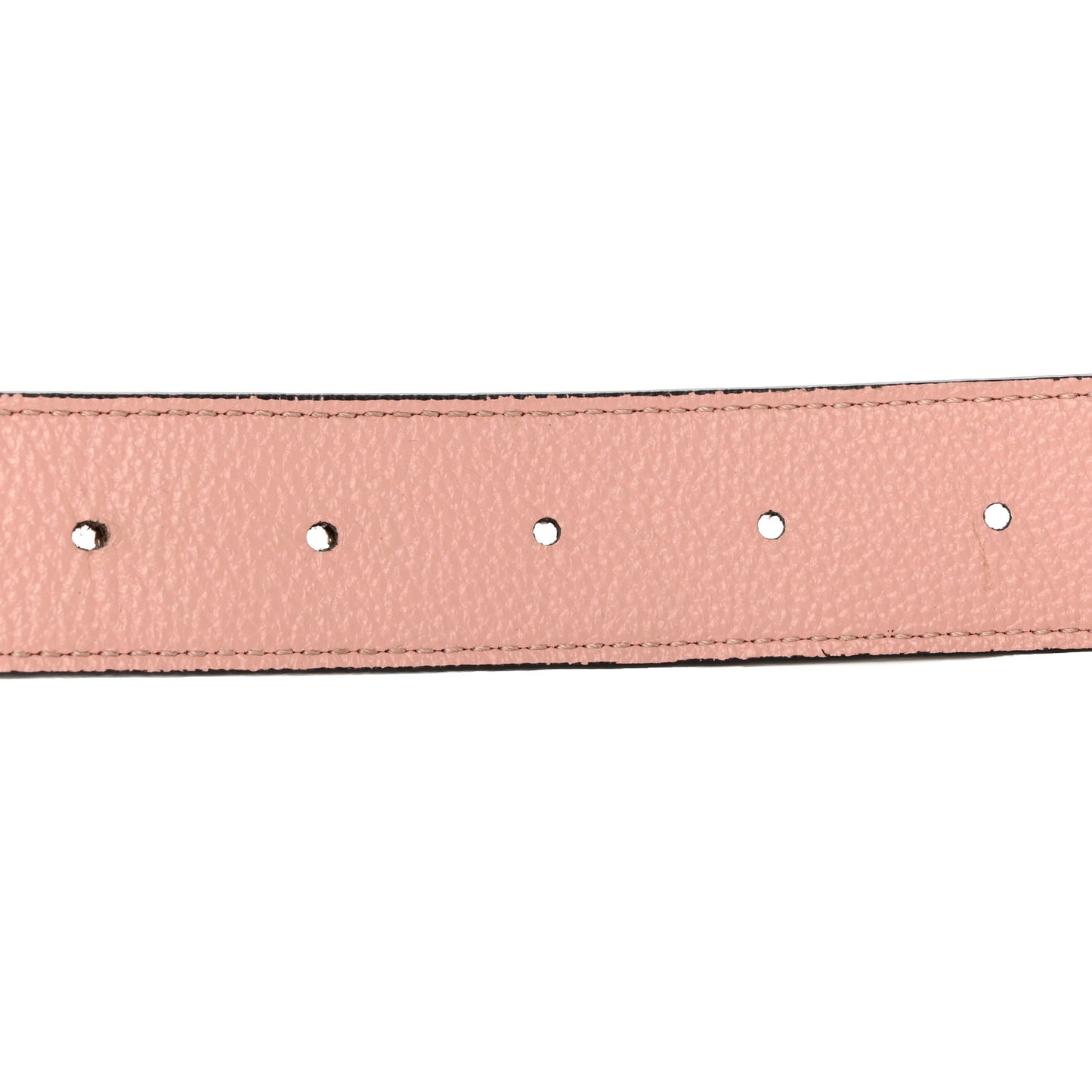 Calfskin Monogram 30mm LV Initiales Reversible Belt 80 32 Rose Ballerine