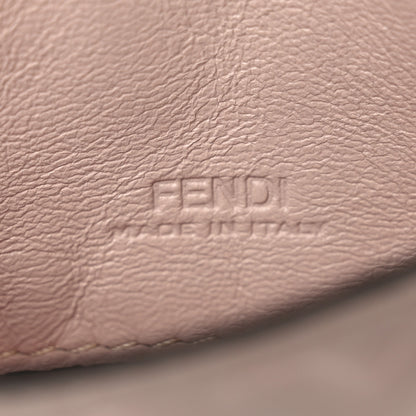 Fendi Nappa Matisse FF Embossed Nano Baguette Charm Rosa Quarzo 11 of 16