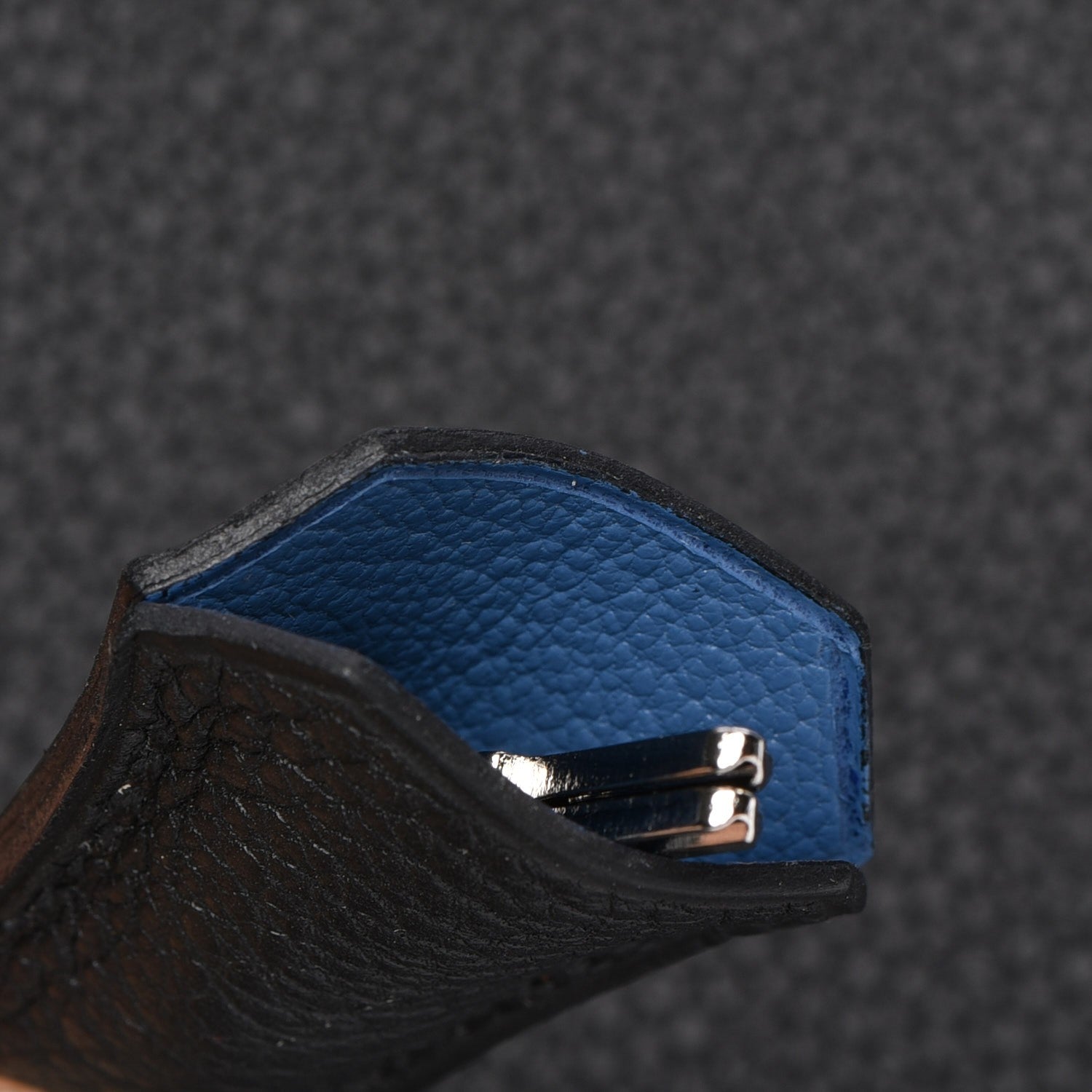 Hermes Togo Birkin 35 Black Bleu Agate 16 of 30