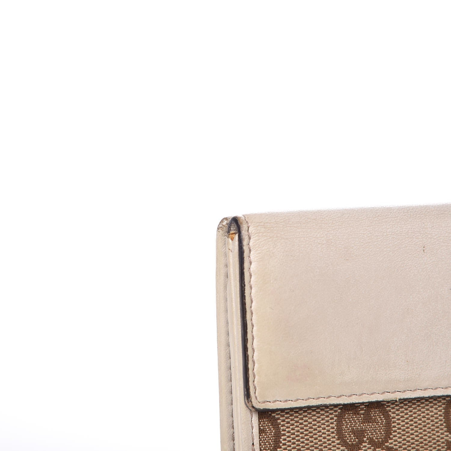Gucci Monogram Heart Continental Wallet Off White 10 of 18