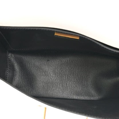Prada City Calf Saffiano Large Cahier Bag White Black 5 of 10