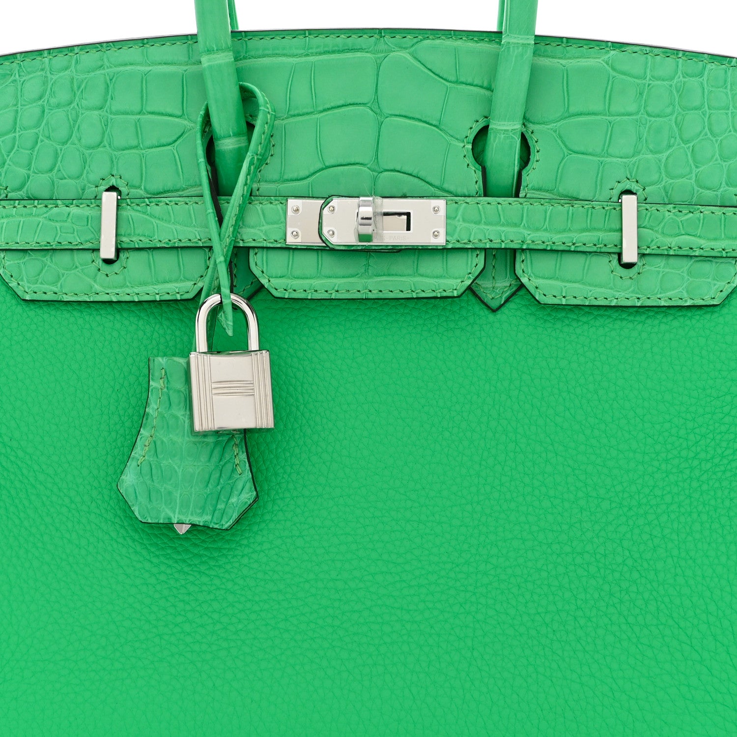 Hermes Togo Matte Alligator Birkin Touch 25 Vert Comics 8 of 11