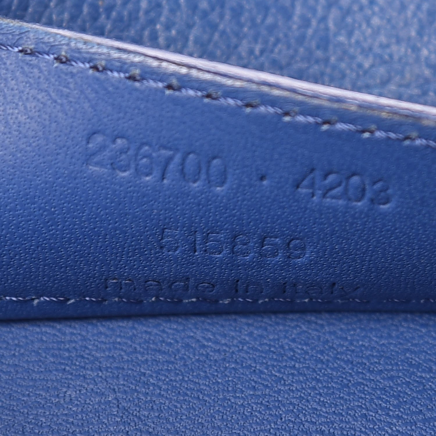 Balenciaga Veau Mini Papier Tote Blue 9 of 22