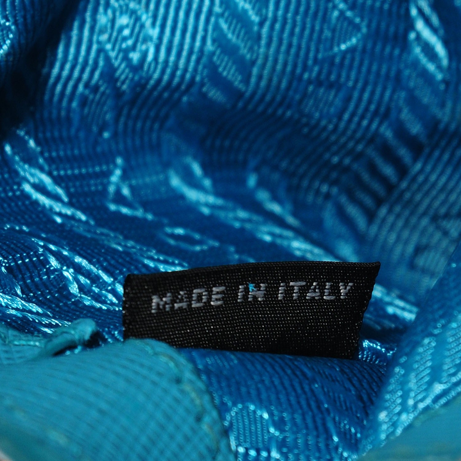 Prada Saffiano Lux Mini Promenade Tote Turchese 8 of 9