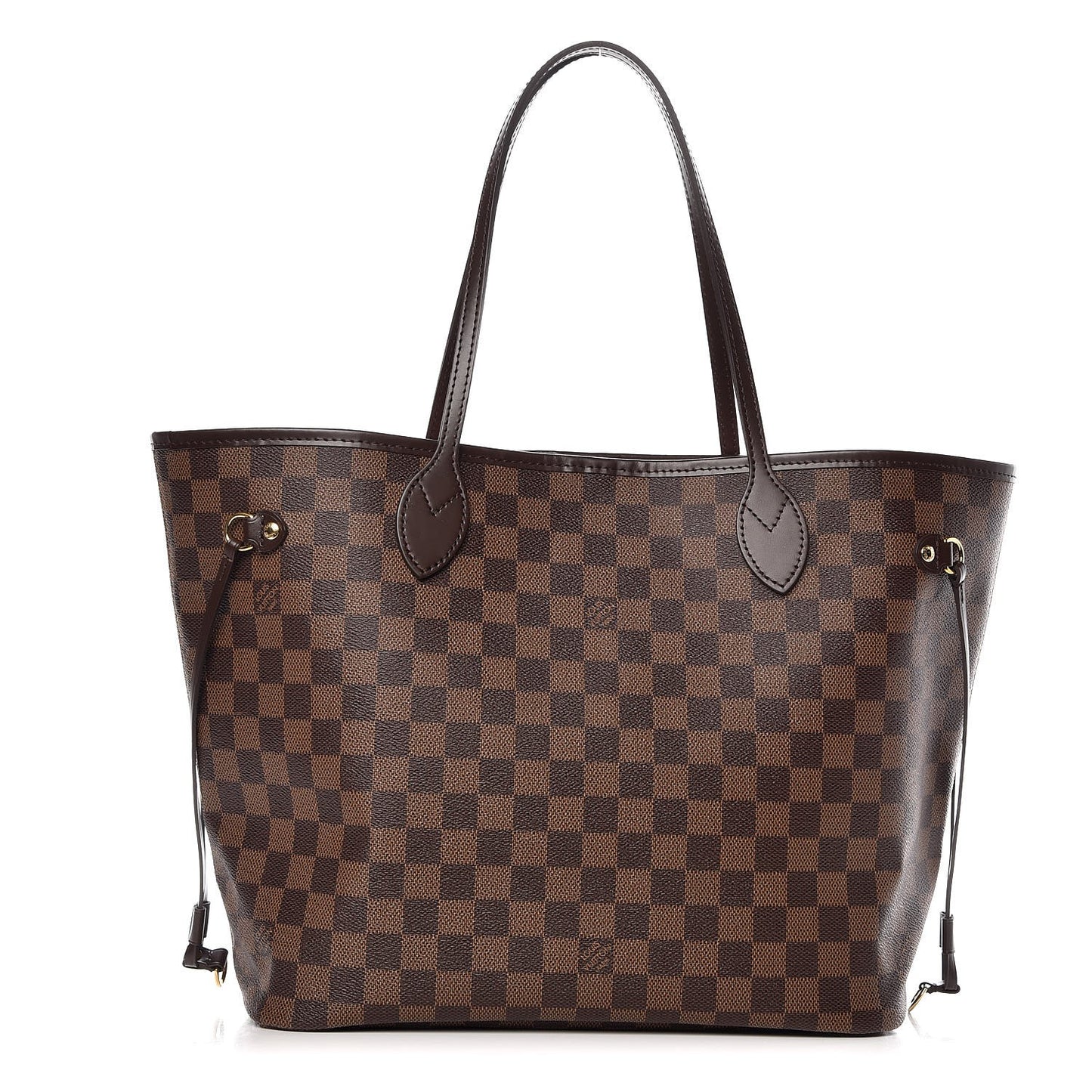 Damier Ebene Neo Neverfull MM Rose Ballerine