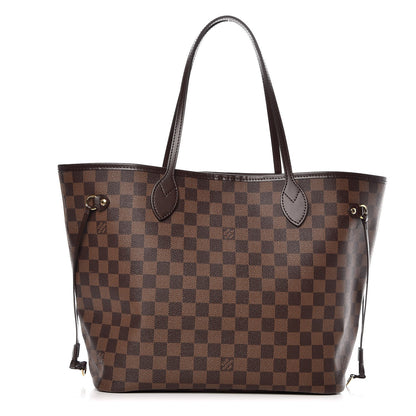 Louis Vuitton Damier Ebene Neo Neverfull MM Rose Ballerine 3 of 8