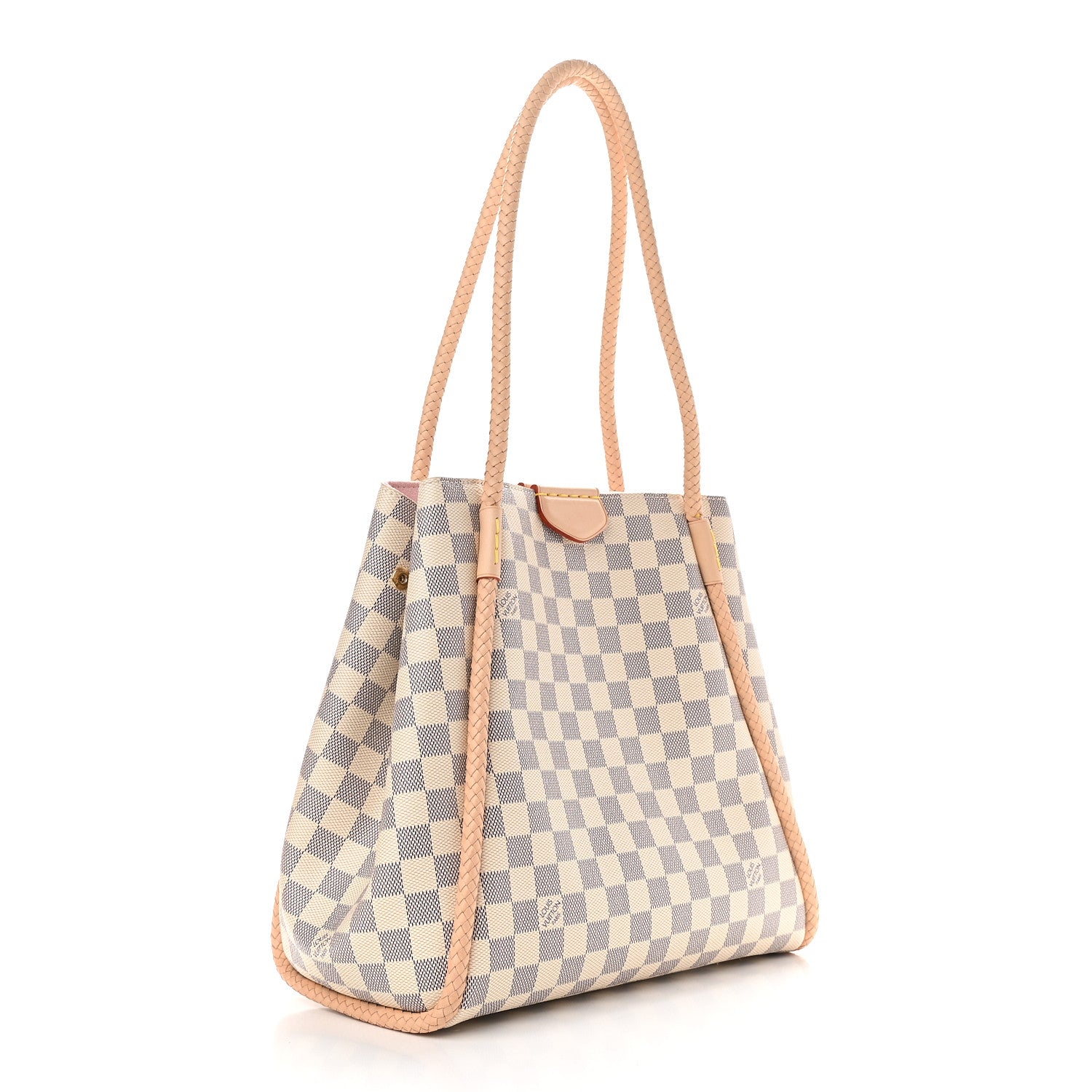 Louis Vuitton Damier Azur Propriano Rose Ballerine 3 of 8