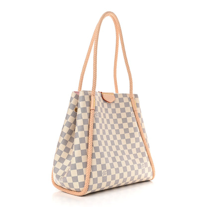Louis Vuitton Damier Azur Propriano Rose Ballerine 3 of 8