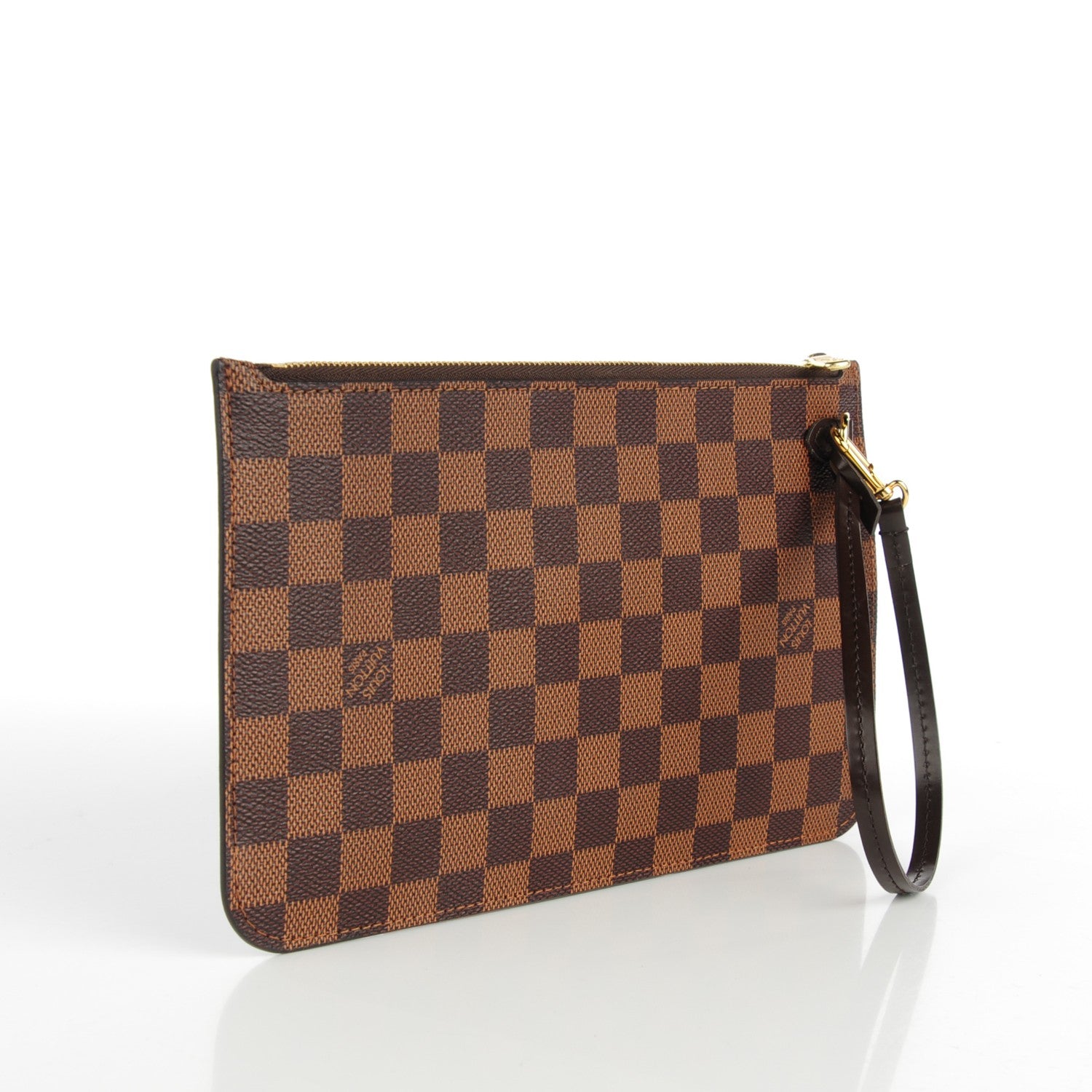 Louis Vuitton Damier Ebene Neverfull MM GM Pochette 3 of 9