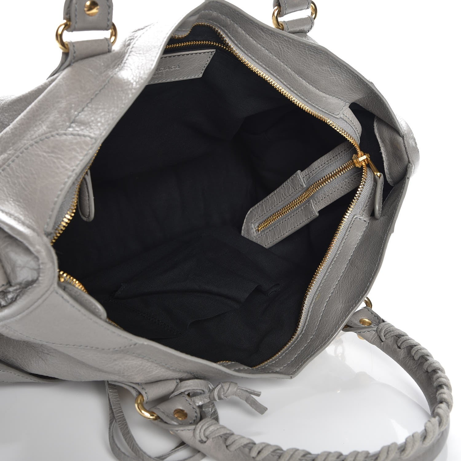 Balenciaga Agneau Giant 12 Gold Hardware City Gris Pyrite 6 of 11