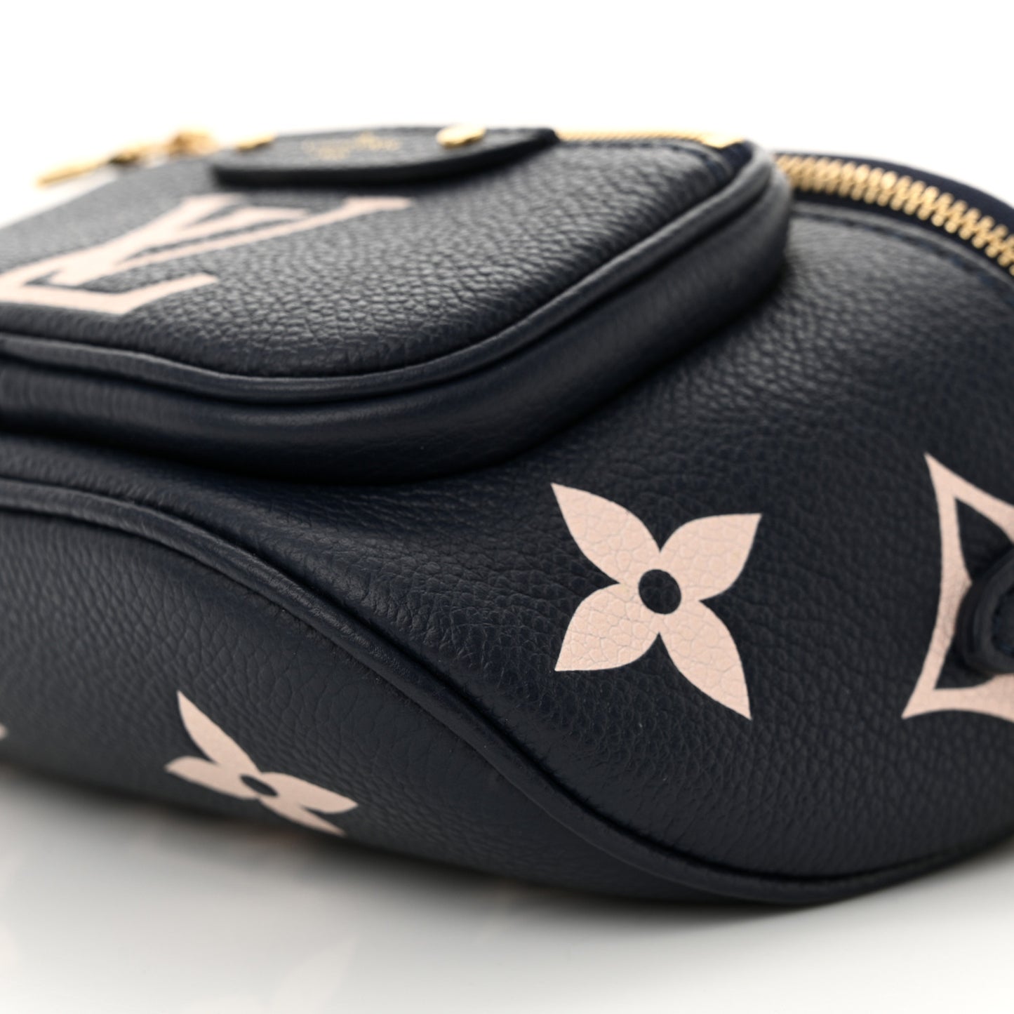 Empreinte Monogram Giant Mini By The Pool Bumbag Blue Beige