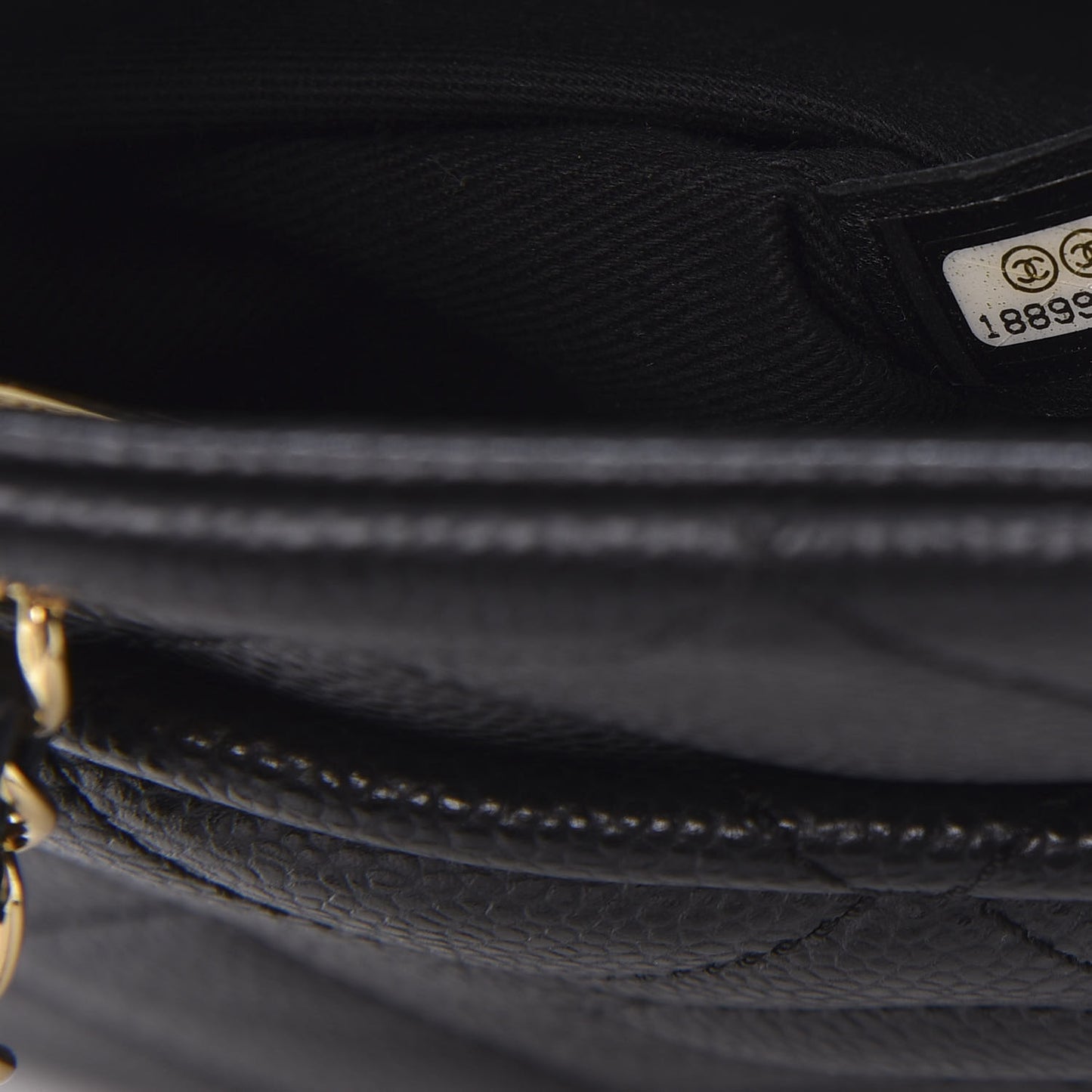 Caviar Quilted Timeless CC Soft Tote Black