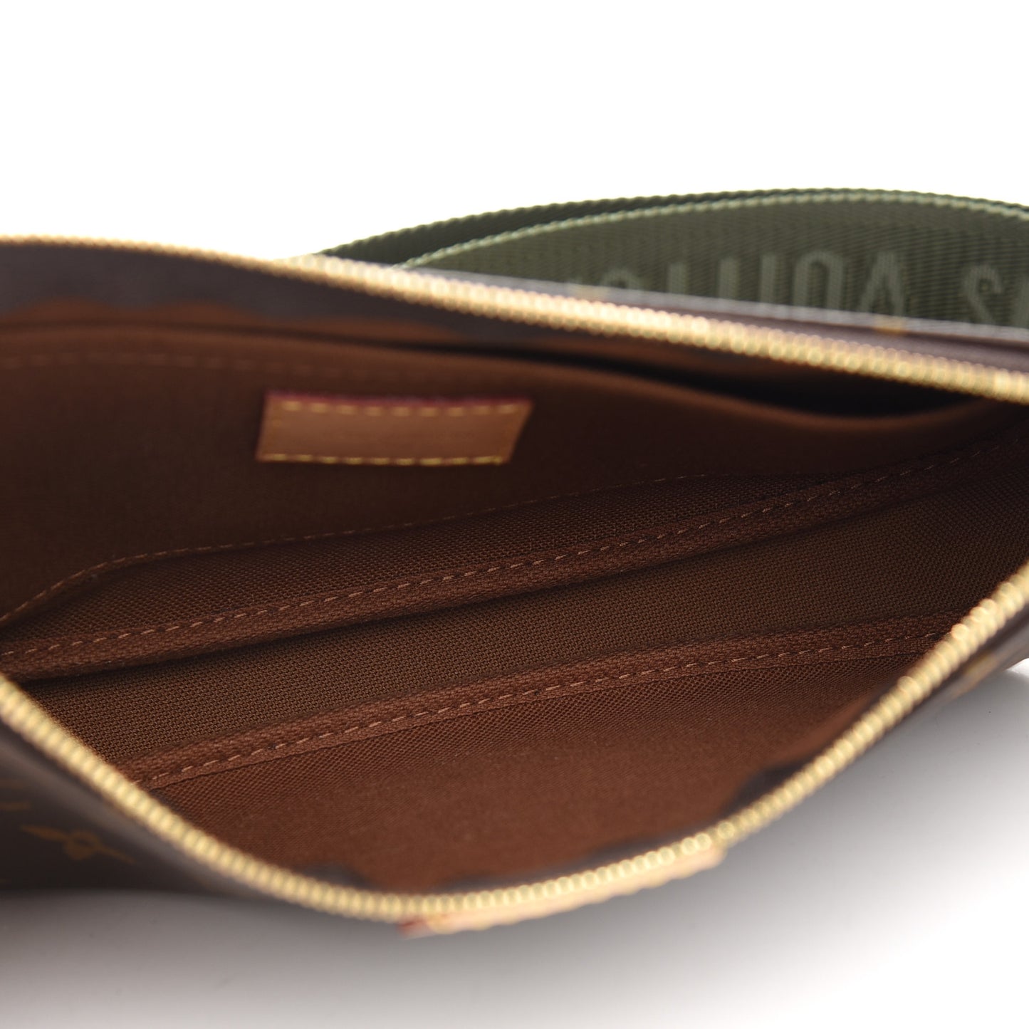 Monogram Multi Pochette Accessories Large Pochette Kaki