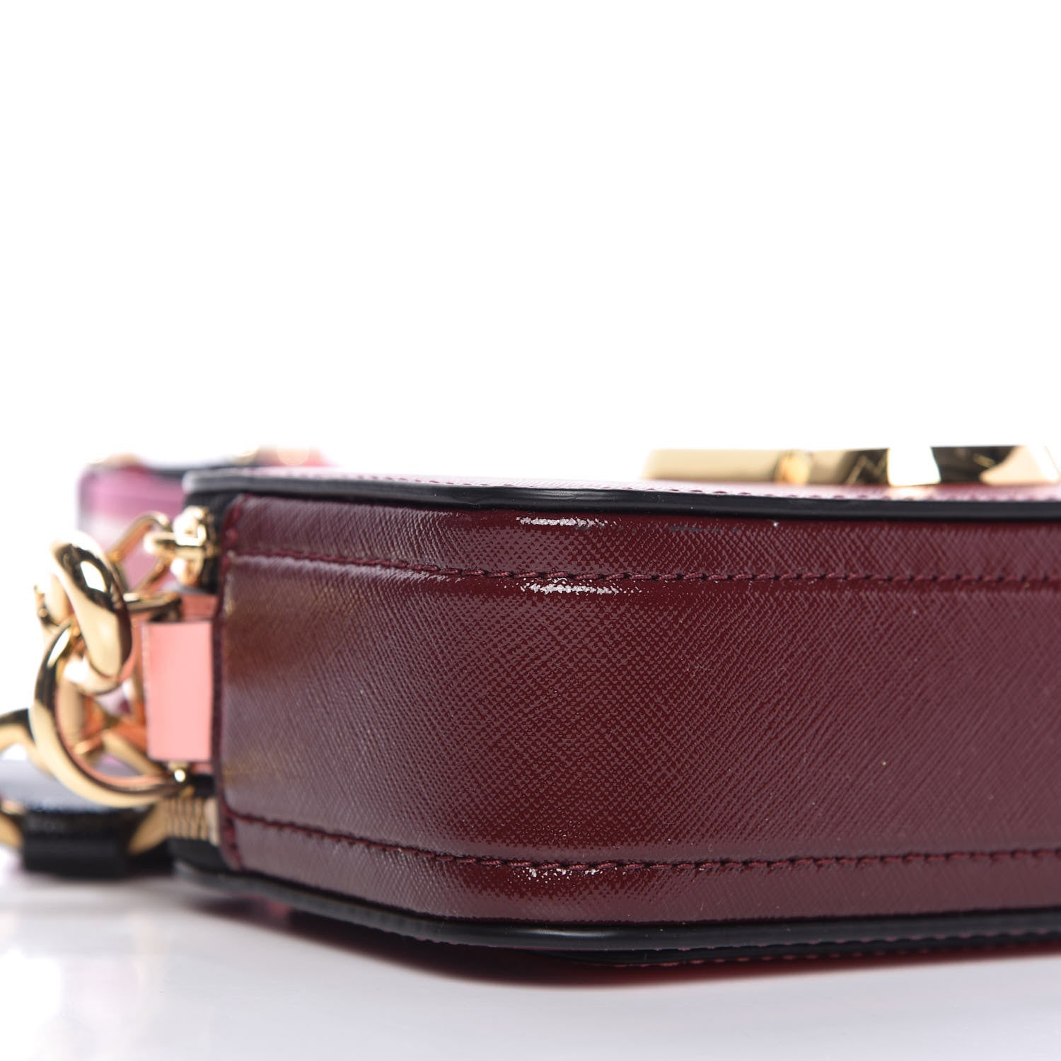 Marc Jacobs Saffiano Small Snapshot Camera Bag Pink 6 of 9